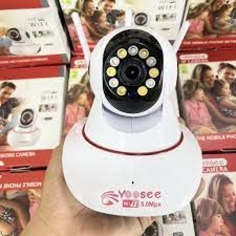 Camera Wifi Yoosee HK-215S 3 Râu 5.0 Không Lan (Ban Đêm Có Màu)