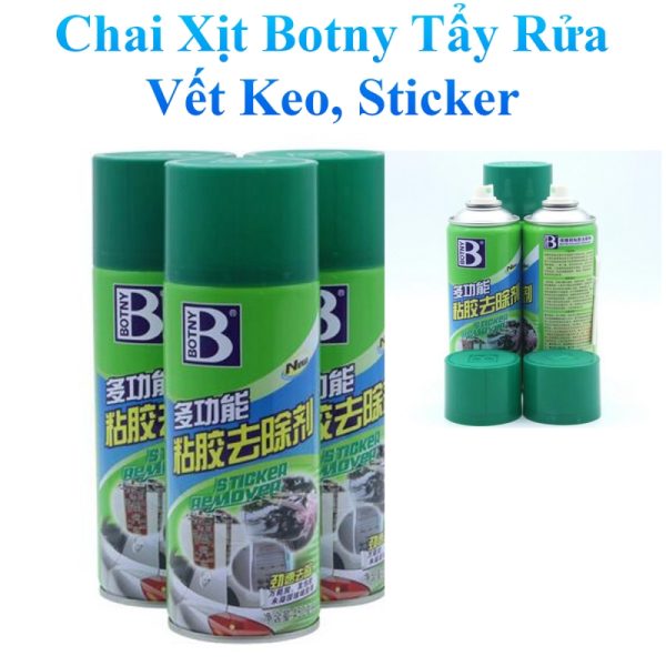 Chai Tẩy Rửa Kính Xe Hơi Botny