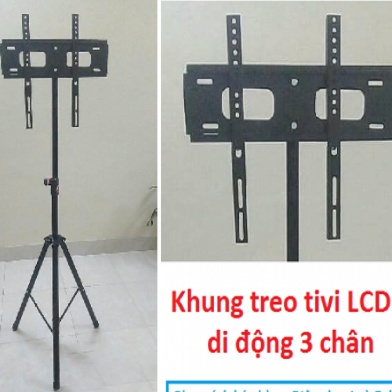 Khung treo Tivi di động 3 chân 1M2 (26in -> 32in)