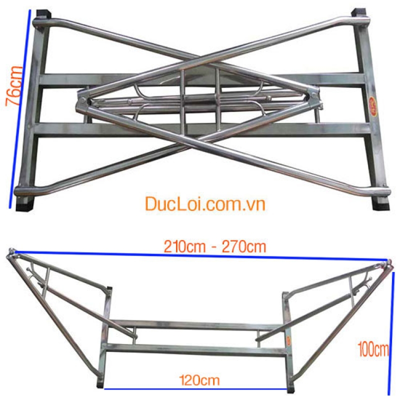 Khung Võng Inox (Vuông)