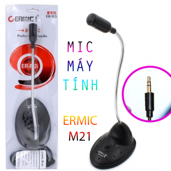 Microphone Cho Máy Tính ERMIC ER-M2i Jack 3.5mm