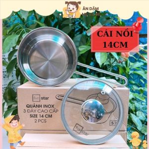 Nồi/ Quánh Inox Nấu Cháo FiveStar 14cm