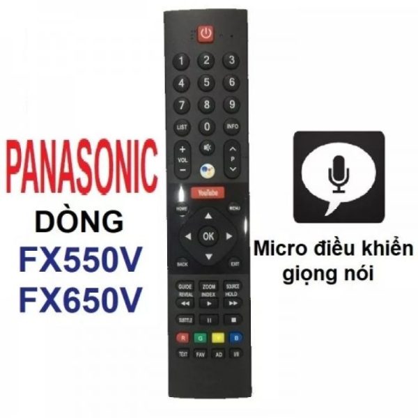 Remote panasonic có giọng nói