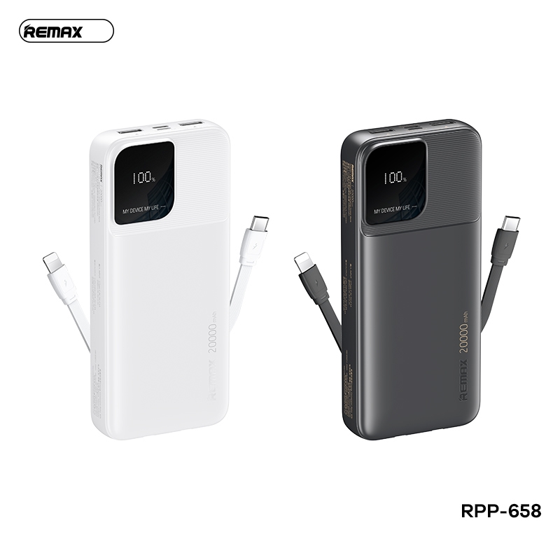 Pin Dự Phòng 2.4A Remax RPP-658 20.000mAh(VN)