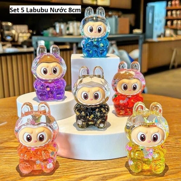 Set 5 Labubu Nước 8cm