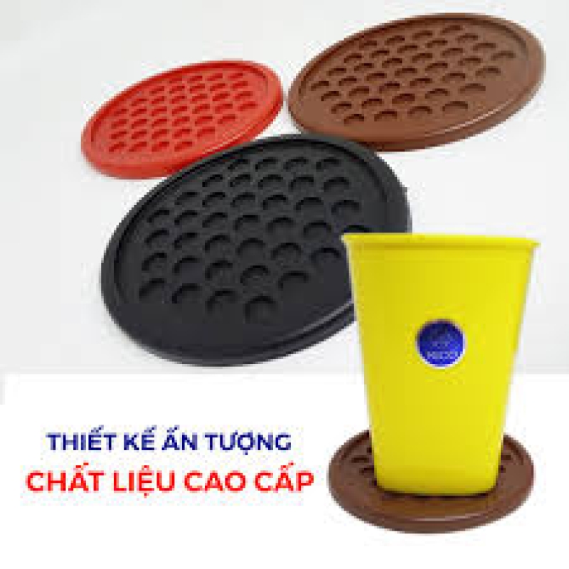 Đế Lót Ly Tổ Ong Dẻo Tròn 9.5cm