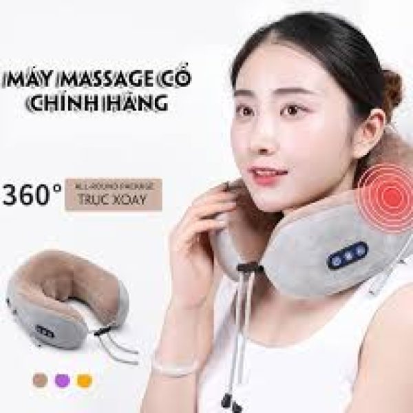 Gối Massage Cổ Chữ U Tiện Lợi