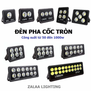 Đèn Pha LED Tròn Cốc Chiếu Sâu DSY 100W