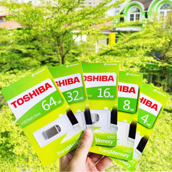 Usb Toshiba U202,U401 Mini Vỏ Kim Loại 64GB