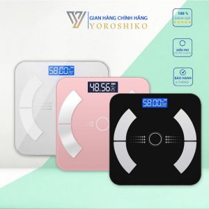 Cân Sức Khoẻ Bluetooth Pin Sạc Yoroshiko