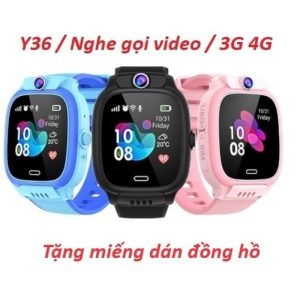 Đồng Hồ định Vị Trẻ Em Lắp Sim 4g Nghe Gọi Video Y36