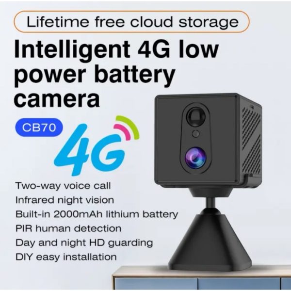 Camera mini Vstarcam Xài Sim 4G CB70 Full HD 1080