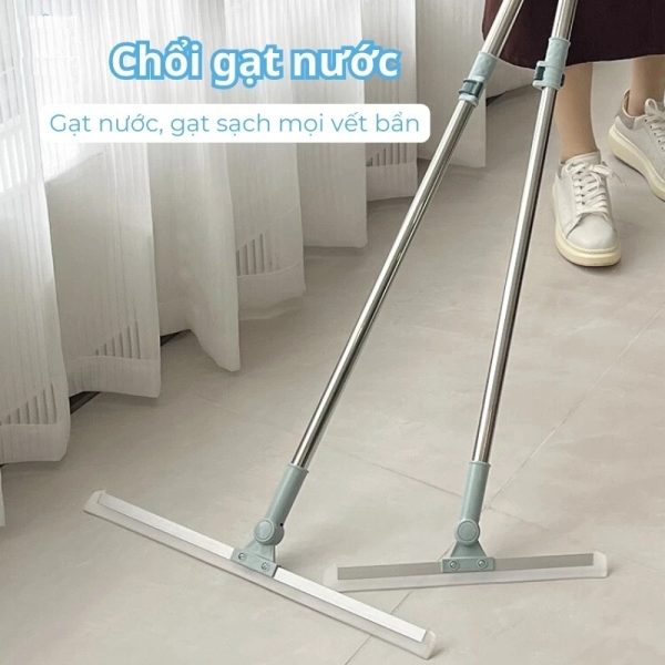 Chổi Gạt Nước Sàn Nhà Đầu Silicon Lưỡi 35cm