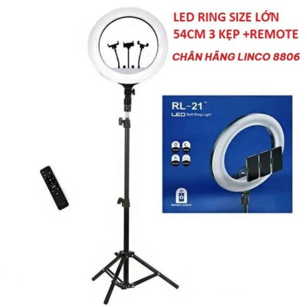 Đèn Led Ring Livestream Size 55cm + 3 Chân