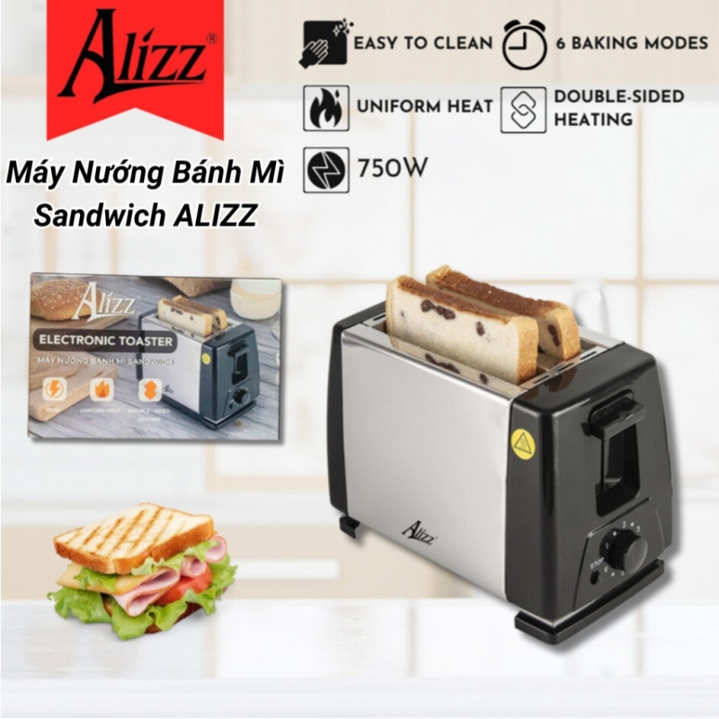 Máy Nướng Bánh Mì Sandwich ALIZZ AL-13579