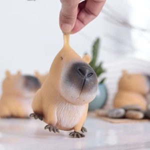 Capybara Đàn Hồi Đồ Chơi Giảm Stress Chuột Squishy Đàn Hồi Xinh Xắn