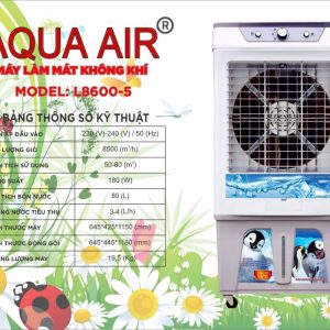 Quạt Hơi Nước Aqua L8600-5. 80 Lít (Đặt Trước 2 Tiếng)