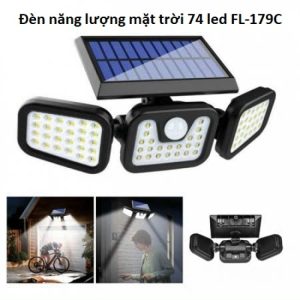 Đèn năng lượng mặt trời 74 led FL-179C