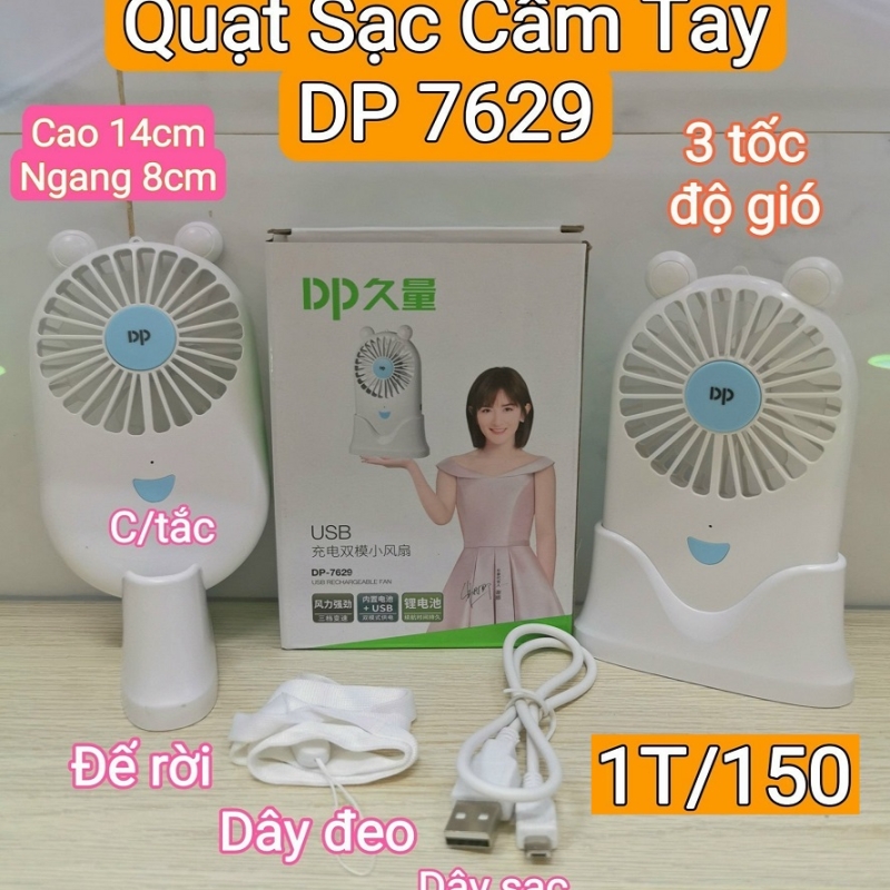 Quạt cầm tay mini DP-7629