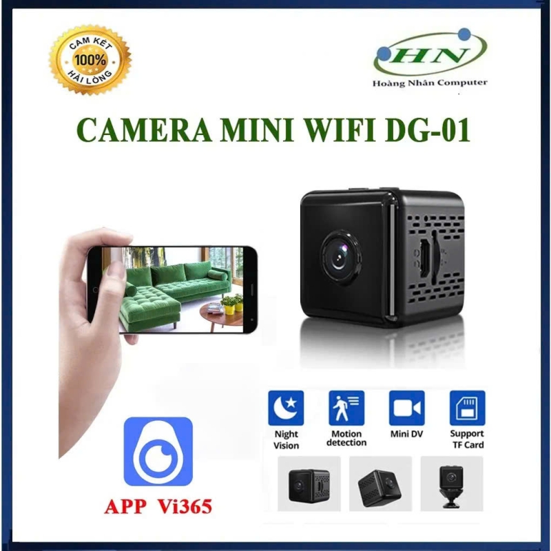 Camera Mini Wifi DG-01 Full HD 480P- APP VI365