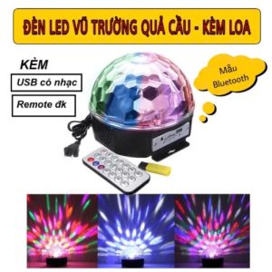 Đèn Vũ Trường Có Usb Và Nhạc