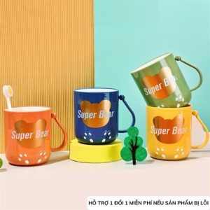 Ly/Cốc Nước Quai Super Bear